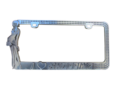 Car license plate frame